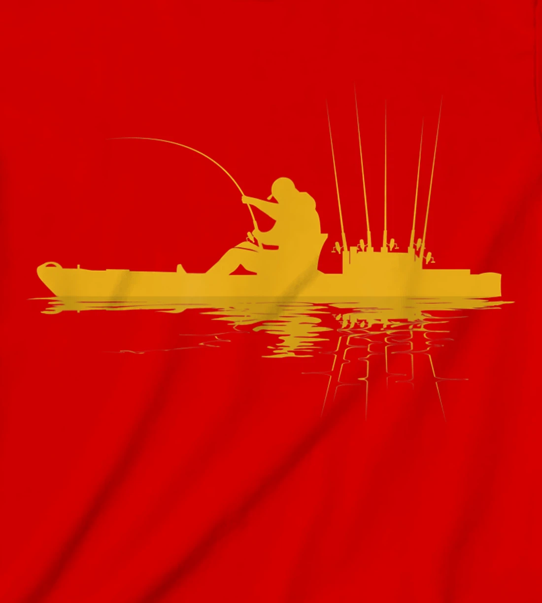 Kayak Bass Fishing Yak Angler Kayak Fisherman Kayaking T-Shirt, Kid T-Shirt and Women T-Shirt