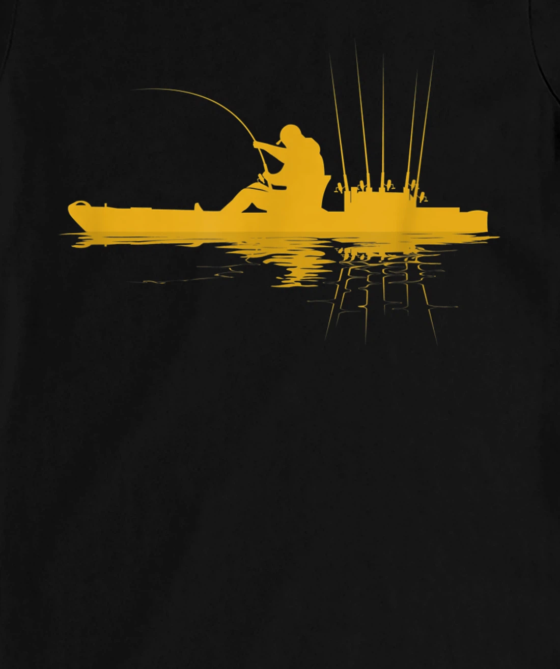 Kayak Bass Fishing Yak Angler Kayak Fisherman Kayaking T-Shirt, Kid T-Shirt and Women T-Shirt