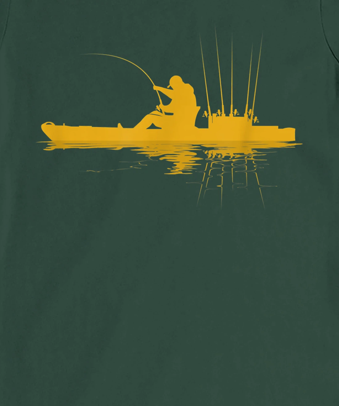 Kayak Bass Fishing Yak Angler Kayak Fisherman Kayaking T-Shirt, Kid T-Shirt and Women T-Shirt