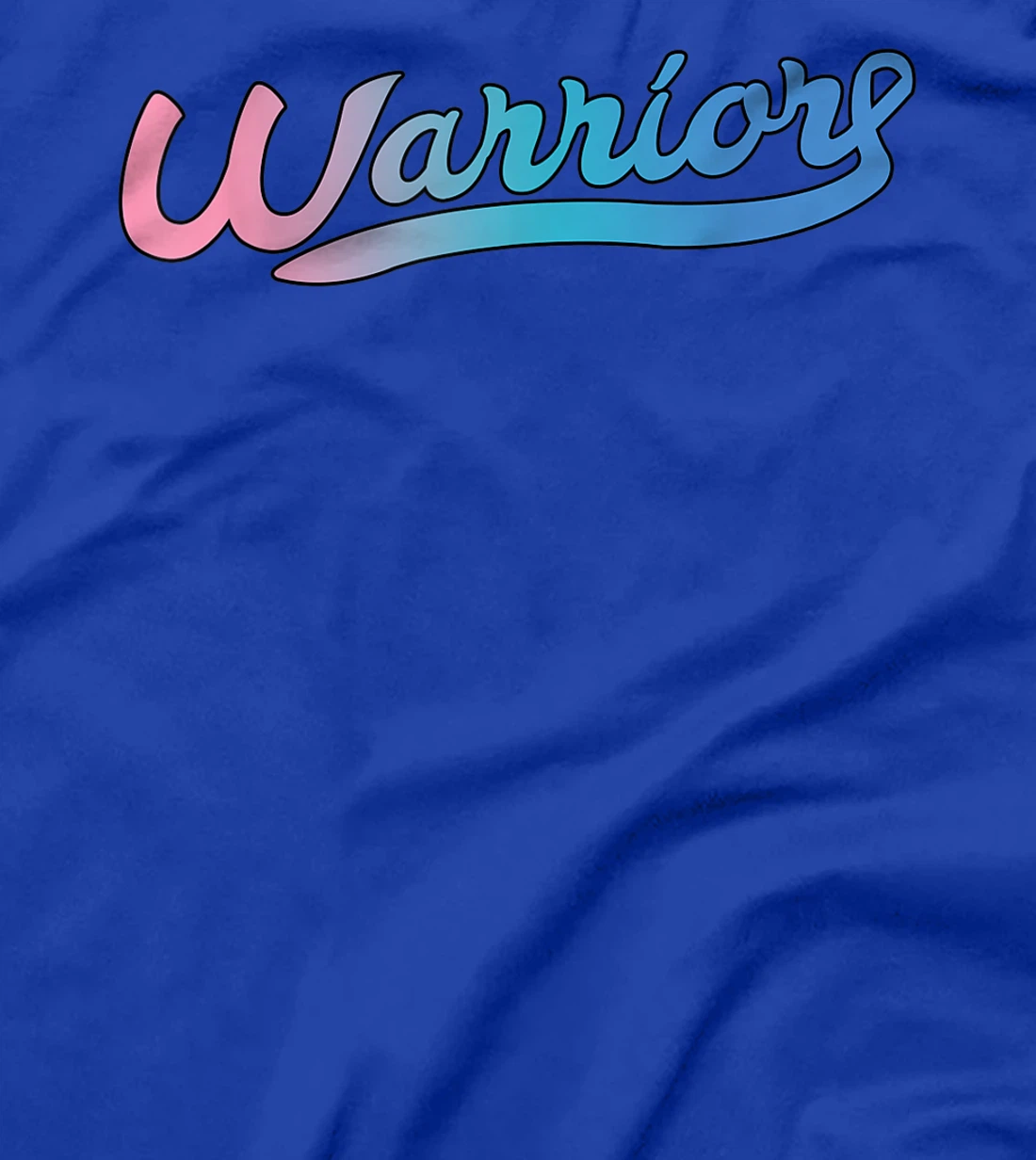 Thyroid Cancer Awareness Warrior Tricolor Ribbon T-Shirt, Women T-Shirt