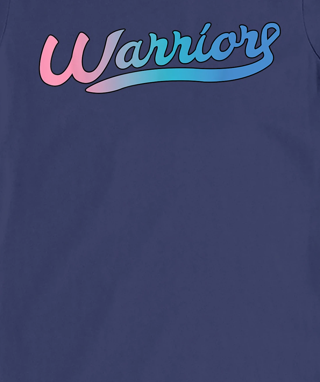 Thyroid Cancer Awareness Warrior Tricolor Ribbon T-Shirt, Women T-Shirt