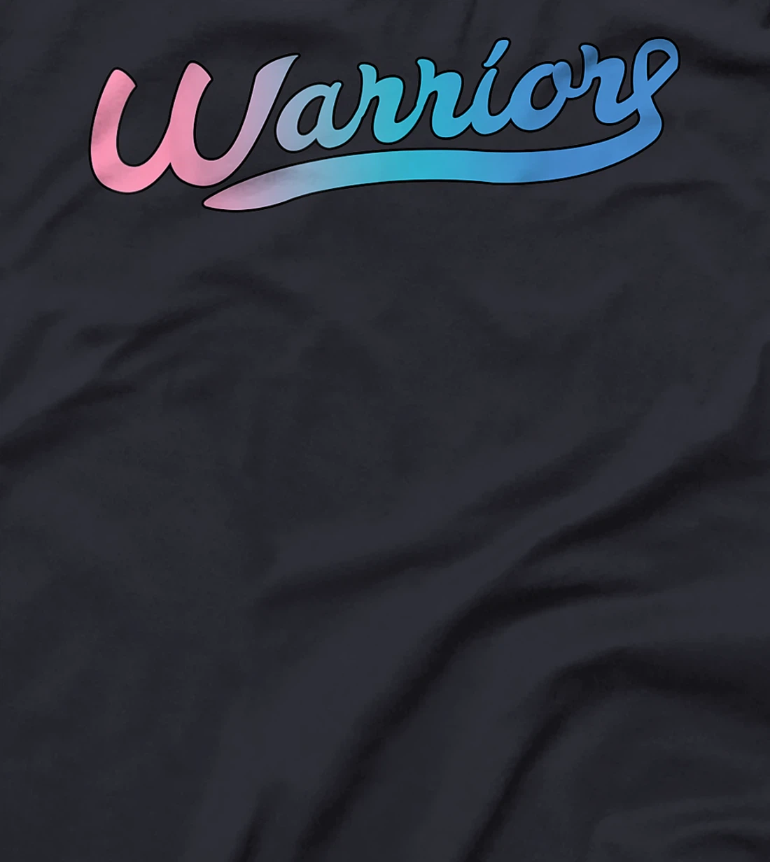 Thyroid Cancer Awareness Warrior Tricolor Ribbon T-Shirt, Women T-Shirt