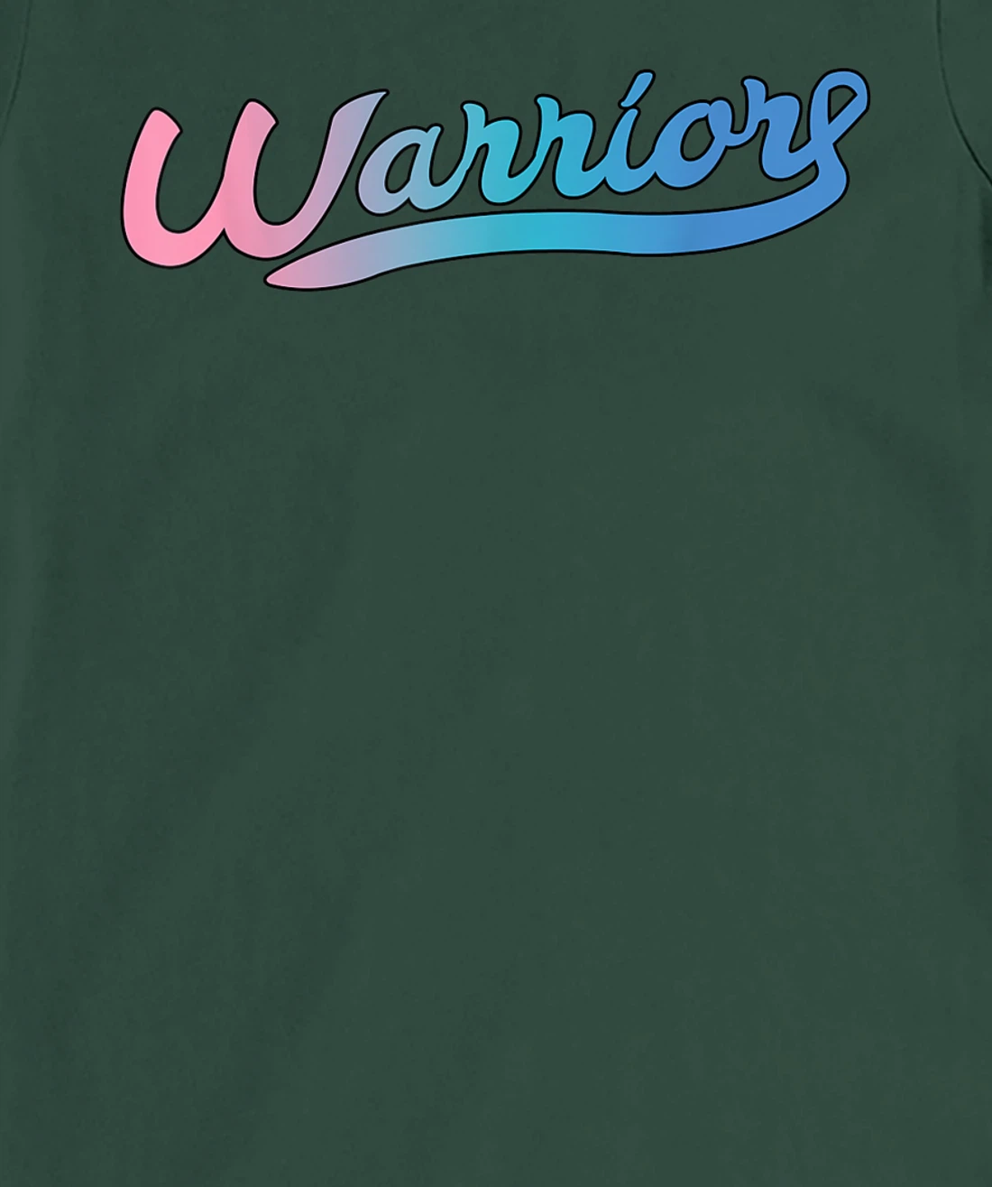 Thyroid Cancer Awareness Warrior Tricolor Ribbon T-Shirt, Women T-Shirt