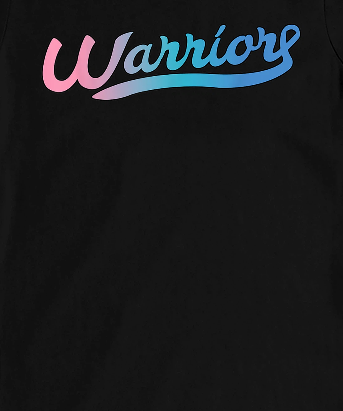 Thyroid Cancer Awareness Warrior Tricolor Ribbon T-Shirt, Women T-Shirt