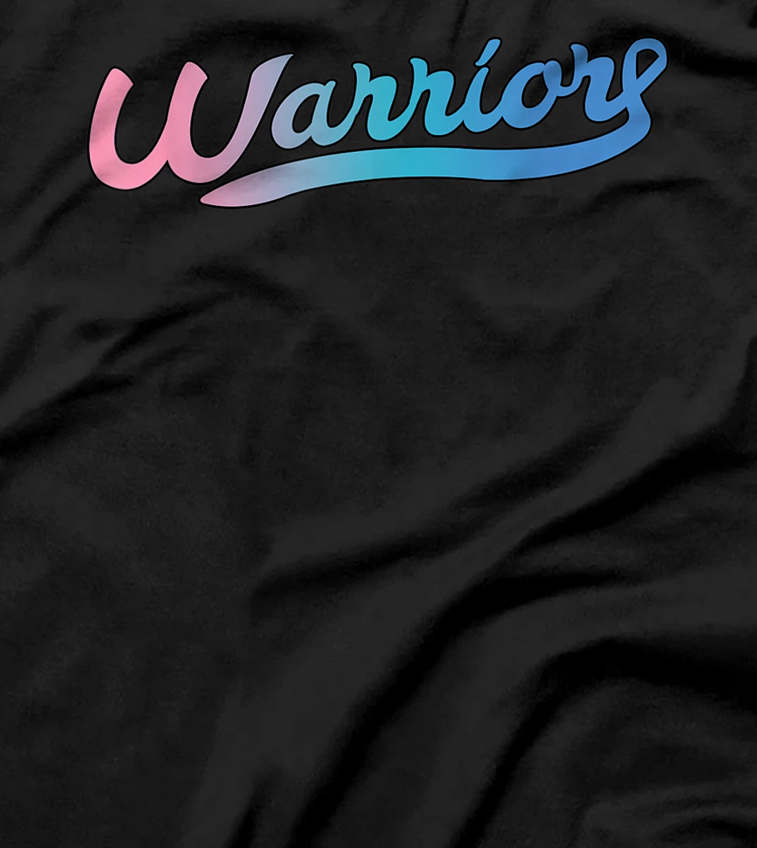 Thyroid Cancer Awareness Warrior Tricolor Ribbon T-Shirt, Women T-Shirt