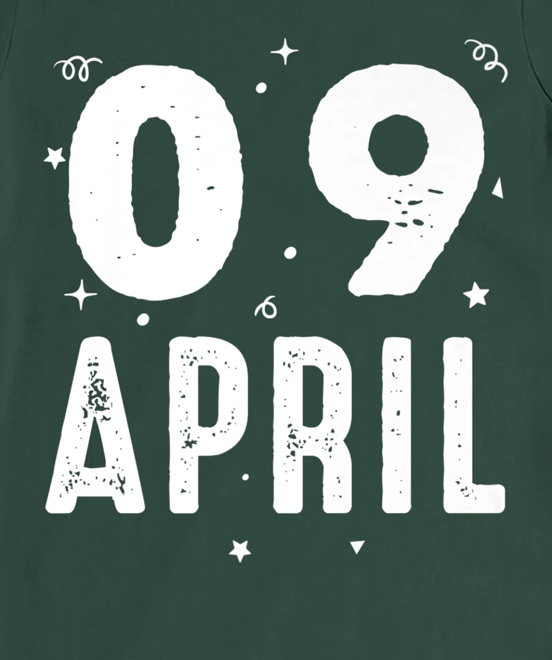 09 April Anniversary Party Special Occasions for Today T-Shirt, Kid T-Shirt and Women T-Shirt