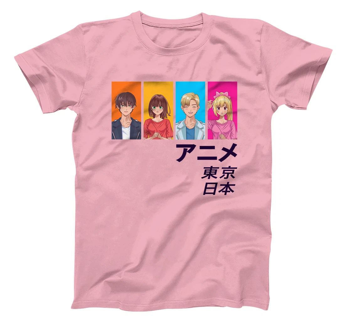 Enjoy Tokyo Japan Japanese Anime Manga Characters Graphic T-Shirt, Kid T-Shirt and Women T-Shirt
