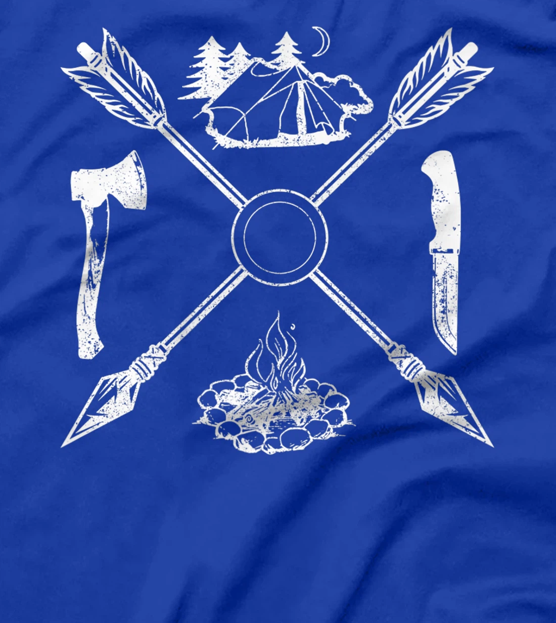 Bushcraft Axe Knife Survival Outdoor Camping Bushcrafter T-Shirt, Women T-Shirt
