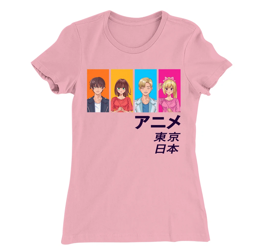 Enjoy Tokyo Japan Japanese Anime Manga Characters Graphic T-Shirt, Kid T-Shirt and Women T-Shirt