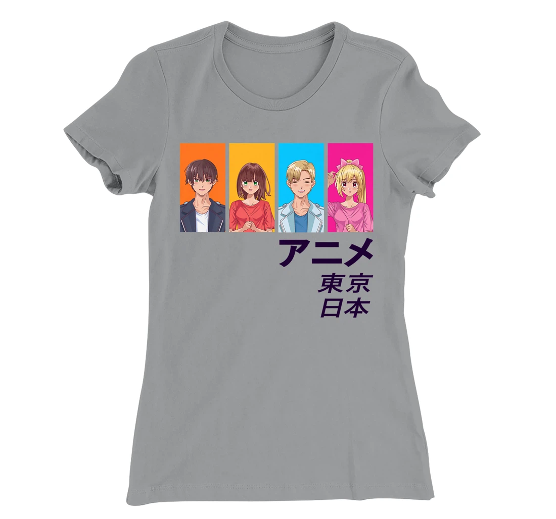 Enjoy Tokyo Japan Japanese Anime Manga Characters Graphic T-Shirt, Kid T-Shirt and Women T-Shirt