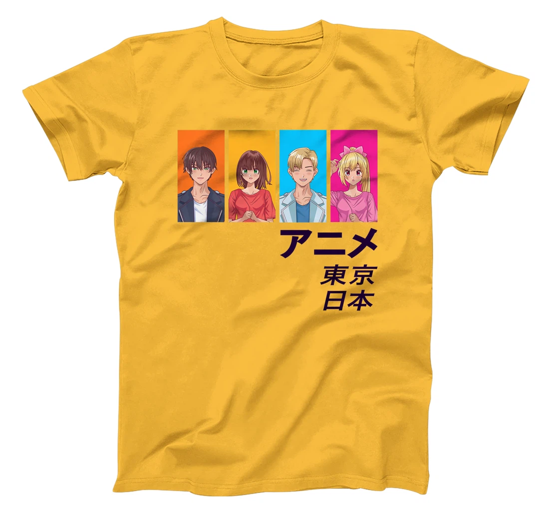 Enjoy Tokyo Japan Japanese Anime Manga Characters Graphic T-Shirt, Kid T-Shirt and Women T-Shirt