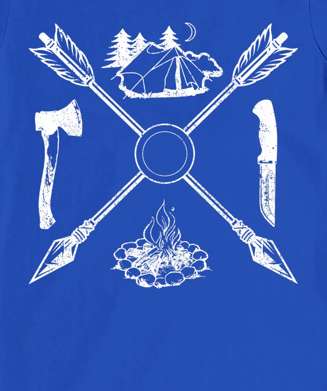 Bushcraft Axe Knife Survival Outdoor Camping Bushcrafter T-Shirt, Women T-Shirt