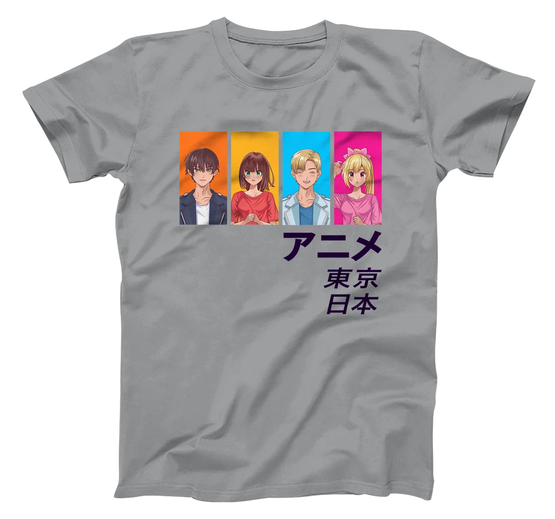 Enjoy Tokyo Japan Japanese Anime Manga Characters Graphic T-Shirt, Kid T-Shirt and Women T-Shirt
