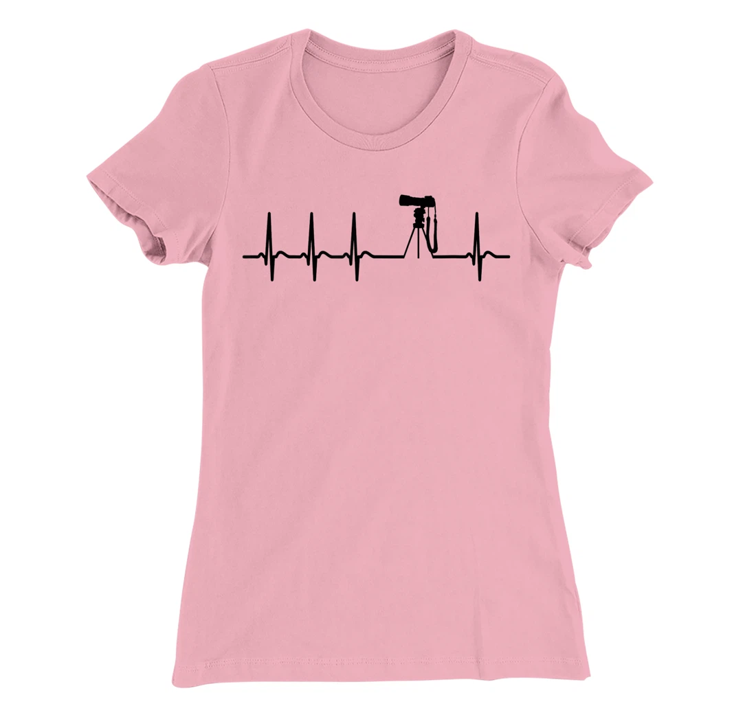 Photography Heart Frequency - Cool Funny Photographer Quotes T-Shirt, Kid T-Shirt and Women T-Shirt