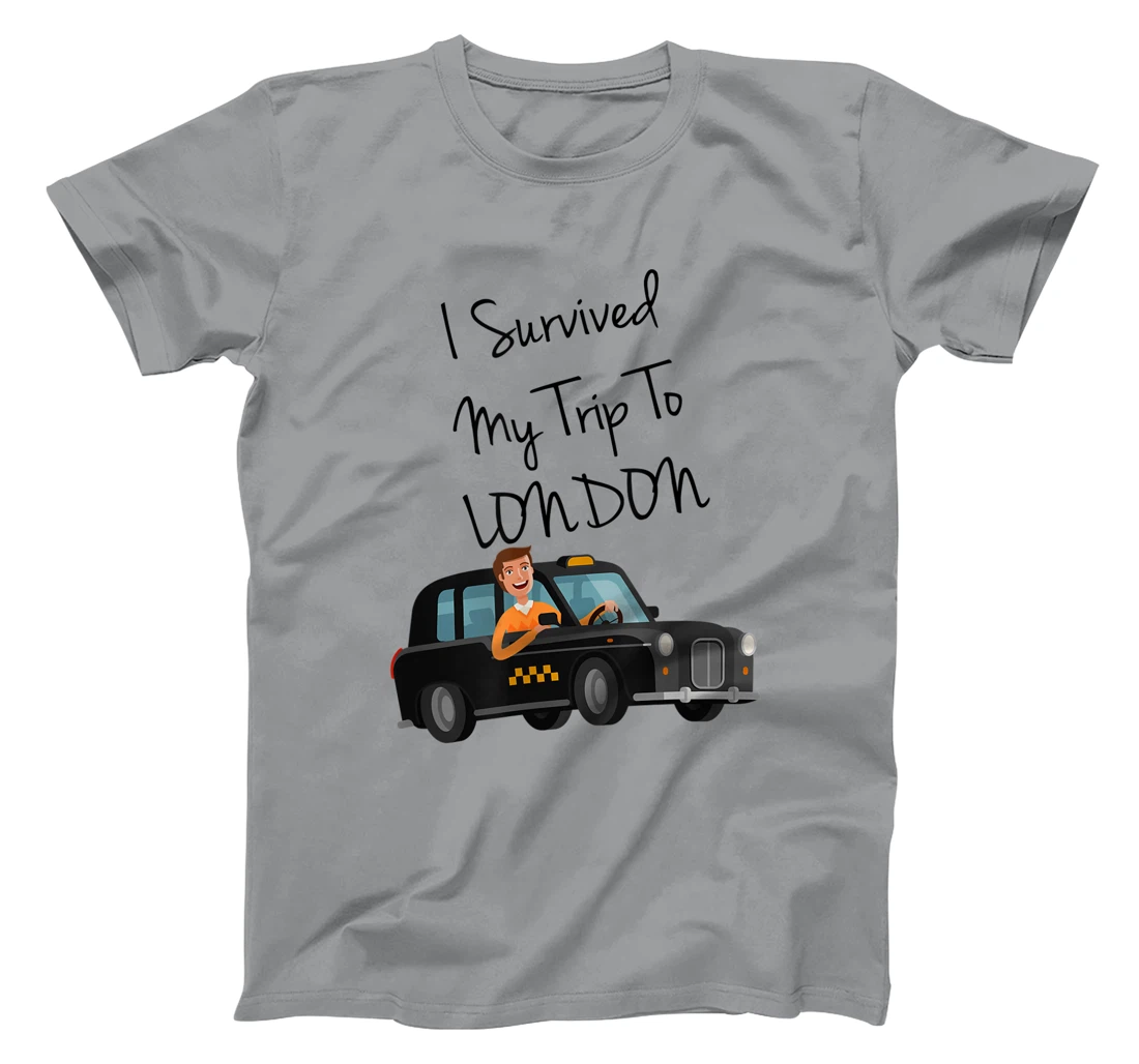 I Survived My Trip To New London Funny Sarcastic London Taxi T-Shirt, Kid T-Shirt and Women T-Shirt