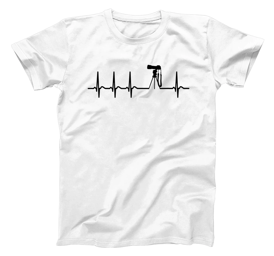 Photography Heart Frequency - Cool Funny Photographer Quotes T-Shirt, Kid T-Shirt and Women T-Shirt