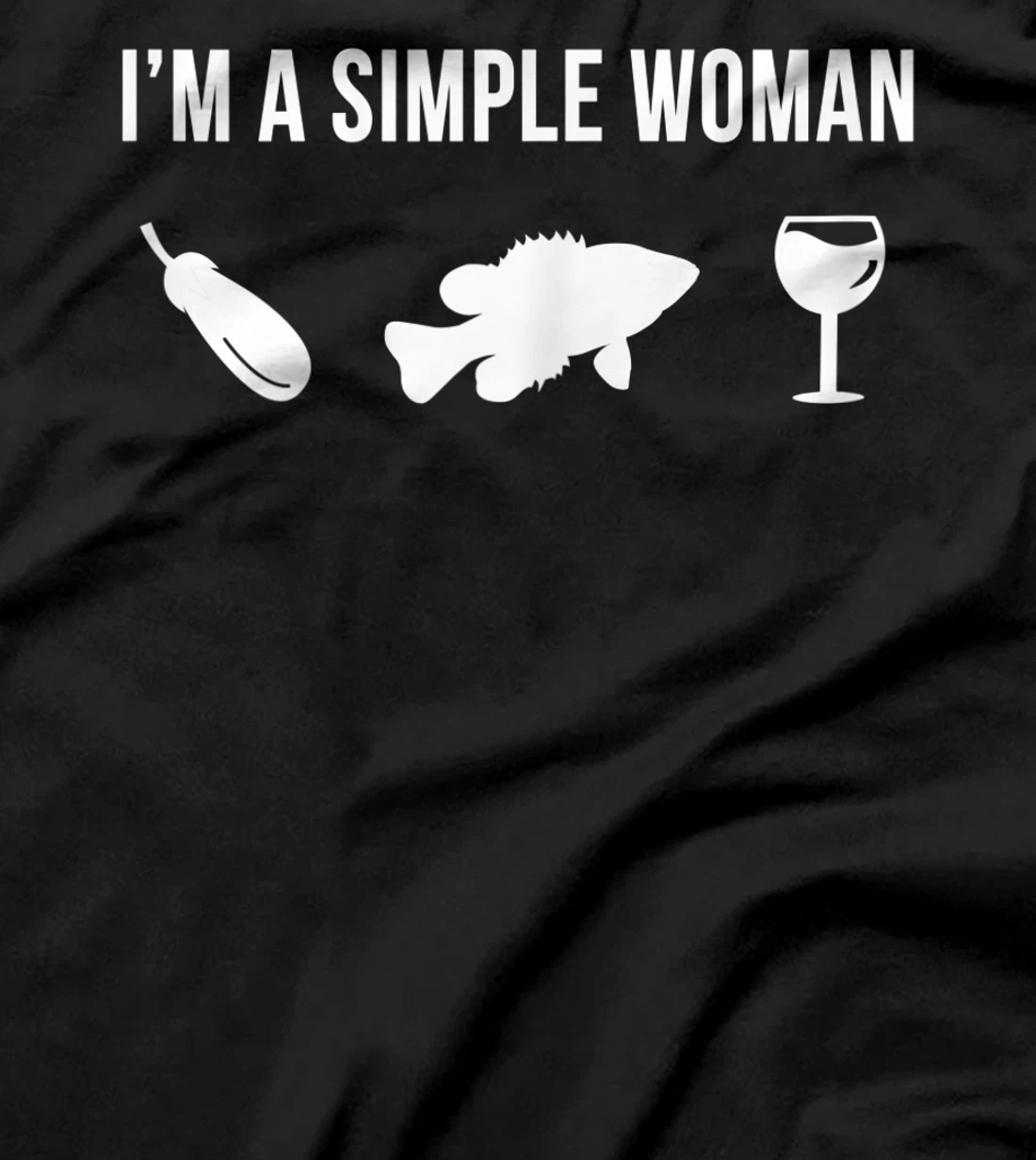 Funny Fishing Rock Bass Fish Angler Simple Woman T-Shirt, Women T-Shirt