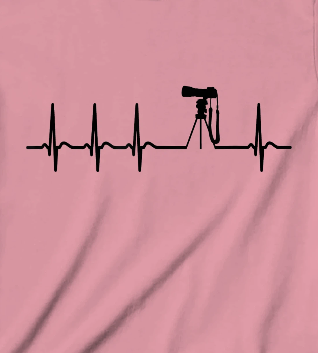 Photography Heart Frequency - Cool Funny Photographer Quotes T-Shirt, Kid T-Shirt and Women T-Shirt