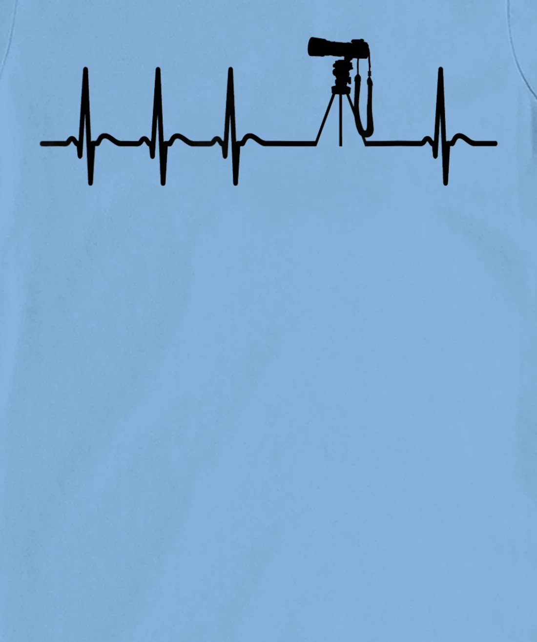 Photography Heart Frequency - Cool Funny Photographer Quotes T-Shirt, Kid T-Shirt and Women T-Shirt