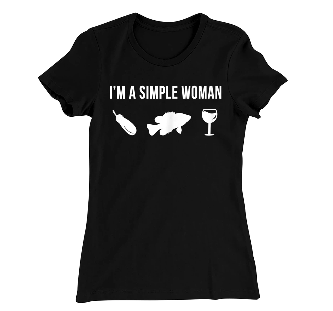 Funny Fishing Rock Bass Fish Angler Simple Woman T-Shirt, Women T-Shirt