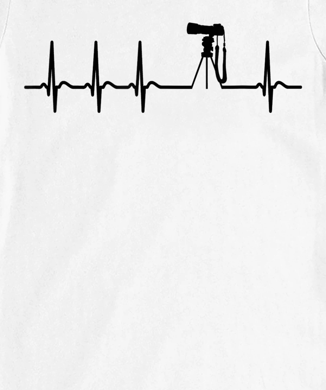 Photography Heart Frequency - Cool Funny Photographer Quotes T-Shirt, Kid T-Shirt and Women T-Shirt