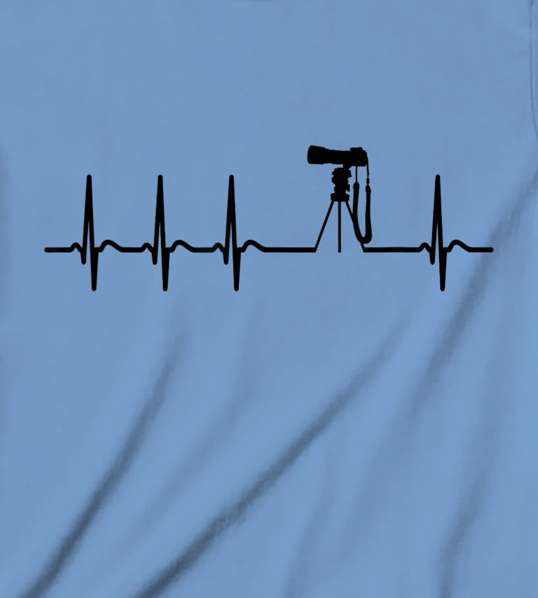 Photography Heart Frequency - Cool Funny Photographer Quotes T-Shirt, Kid T-Shirt and Women T-Shirt