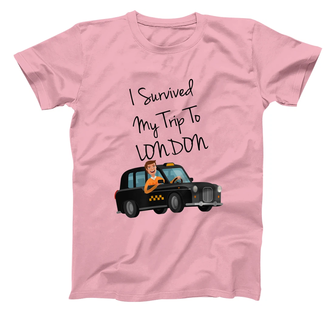 I Survived My Trip To New London Funny Sarcastic London Taxi T-Shirt, Kid T-Shirt and Women T-Shirt