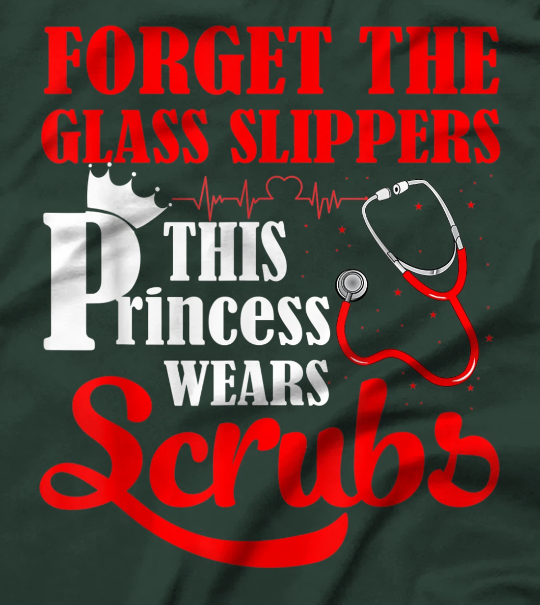 Funny Nurse Art For Women Girls RN Week Medical Caregiver T-Shirt, Kid T-Shirt and Women T-Shirt