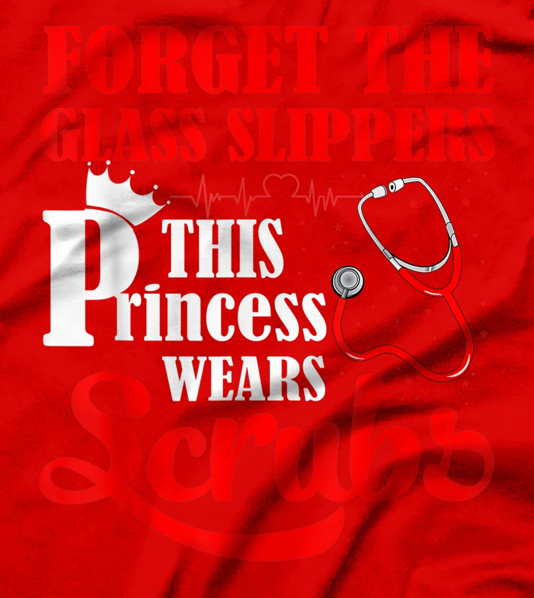 Funny Nurse Art For Women Girls RN Week Medical Caregiver T-Shirt, Kid T-Shirt and Women T-Shirt