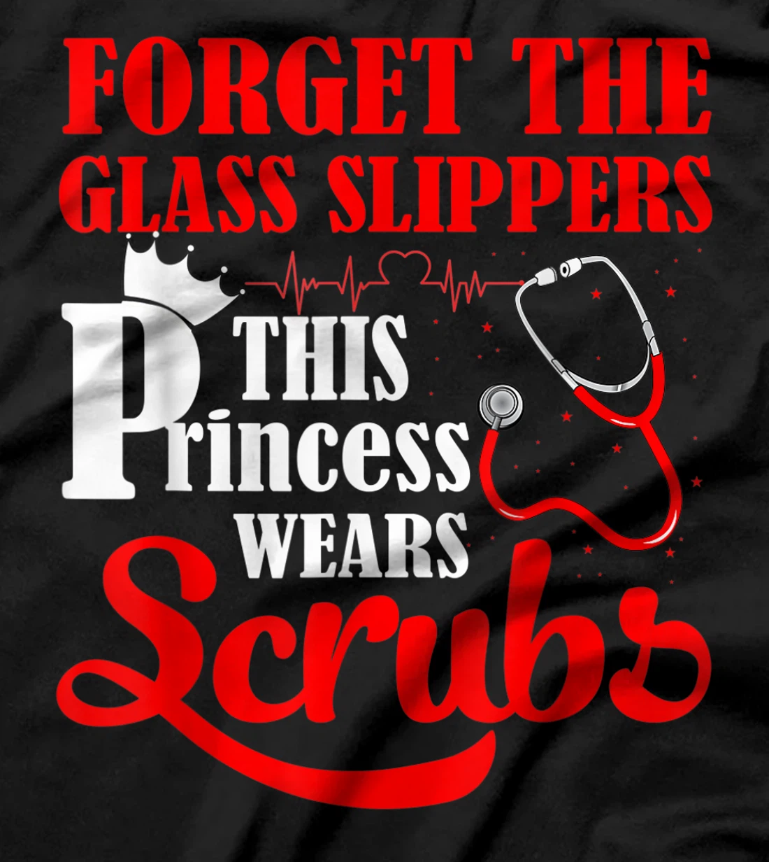 Funny Nurse Art For Women Girls RN Week Medical Caregiver T-Shirt, Kid T-Shirt and Women T-Shirt