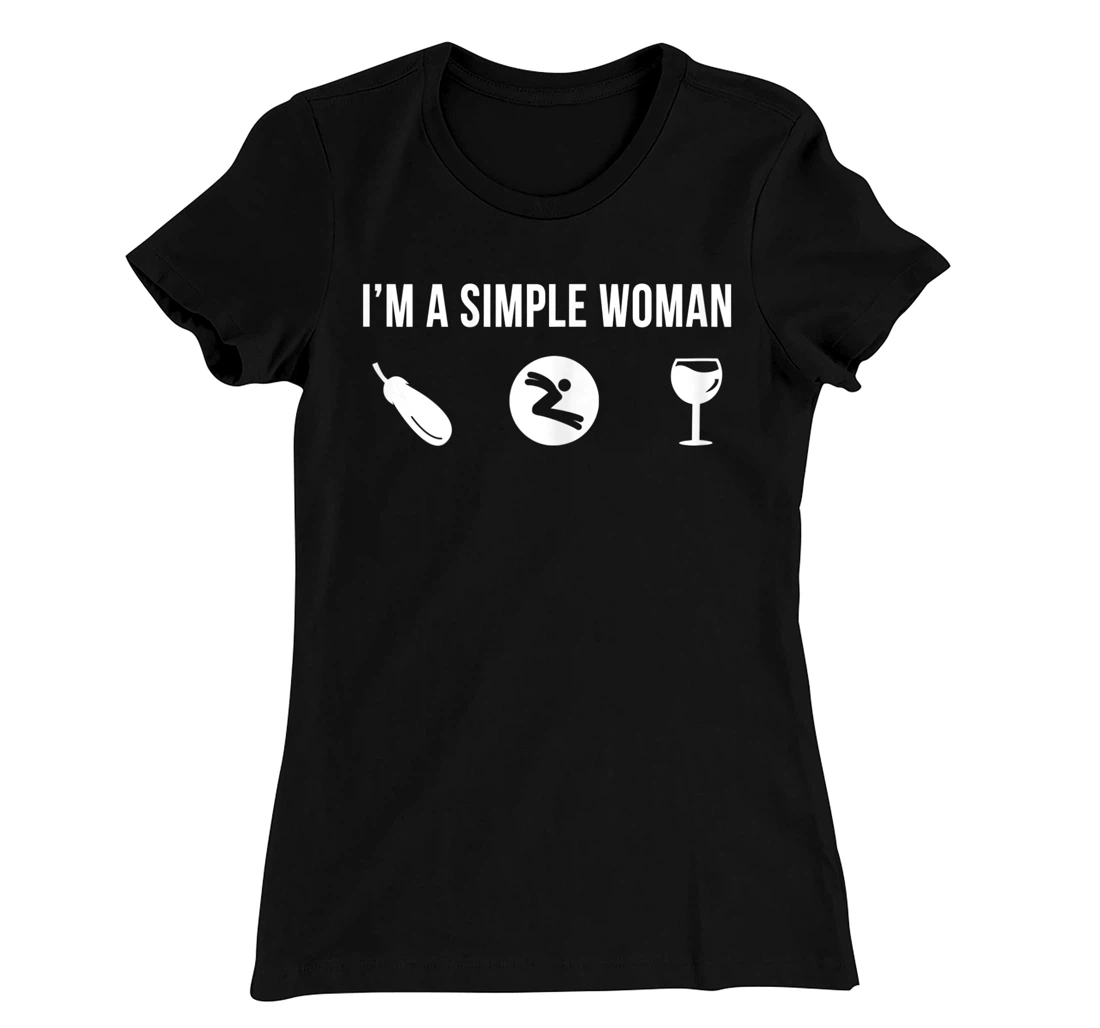 Funny Long Jump Track and Field Athlete Simple Woman T-Shirt, Women T-Shirt