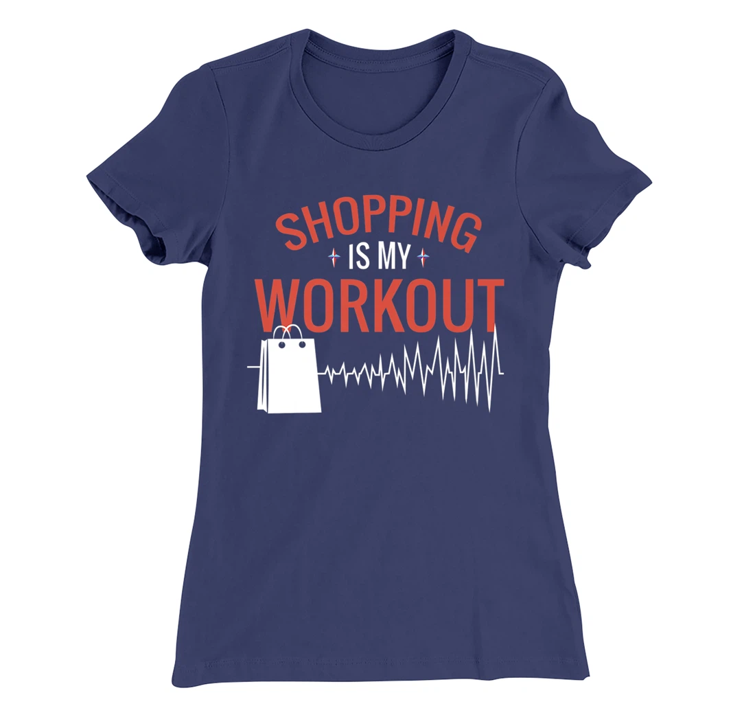 Workout Shopping Fitness weightlifting T-Shirt, Women T-Shirt