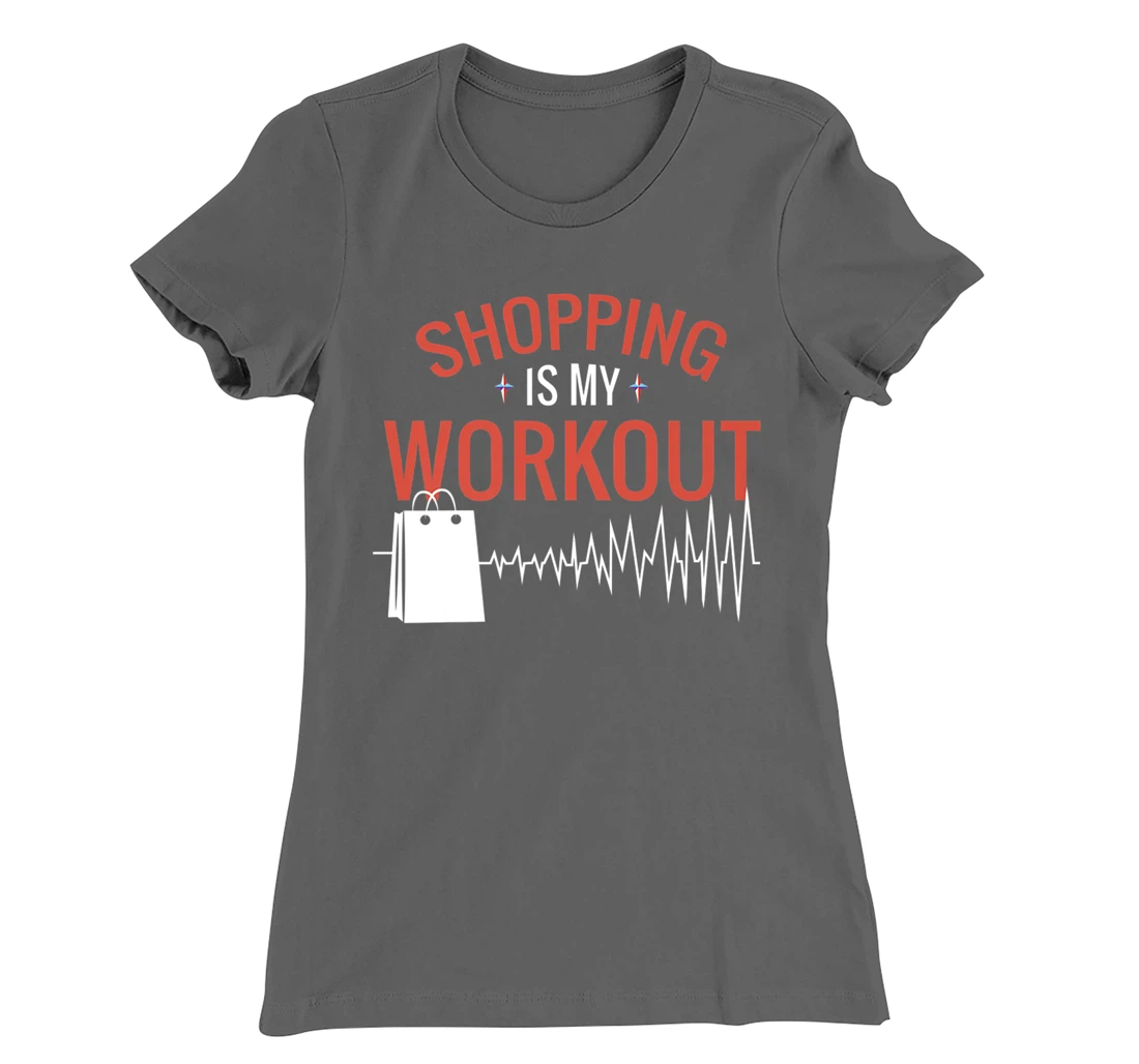 Workout Shopping Fitness weightlifting T-Shirt, Women T-Shirt