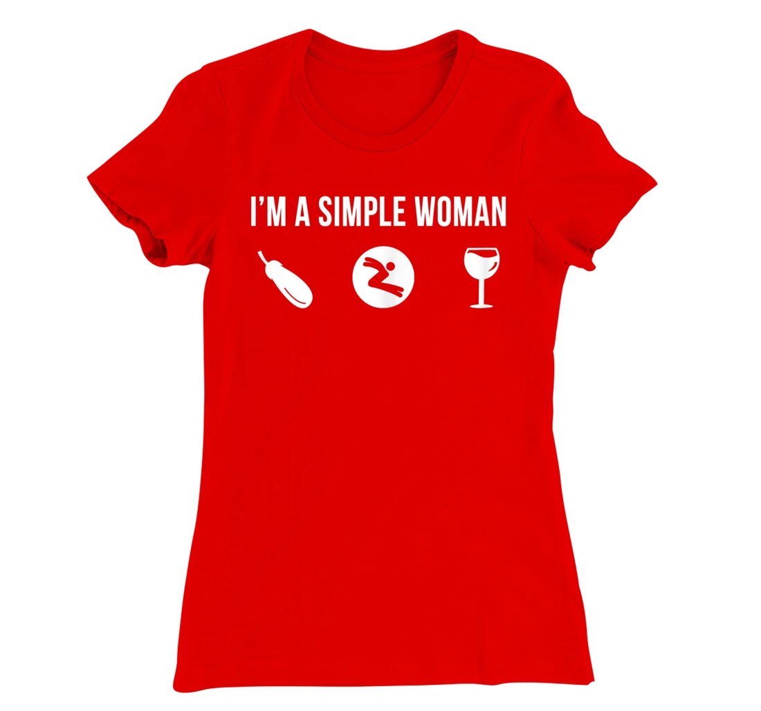 Funny Long Jump Track and Field Athlete Simple Woman T-Shirt, Women T-Shirt