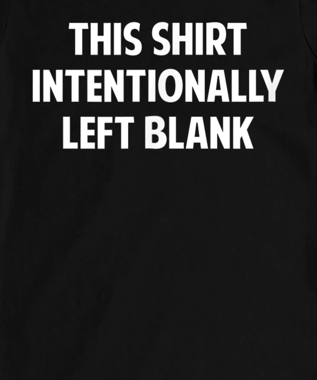 Blank Negative Empty Void Space Vacat Page Devoid Of Content T-Shirt, Women T-Shirt