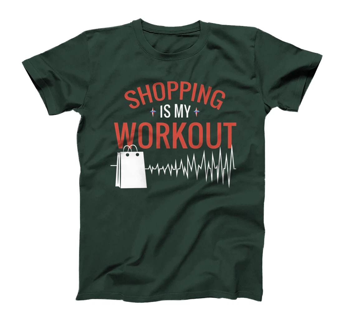 Workout Shopping Fitness weightlifting T-Shirt, Women T-Shirt
