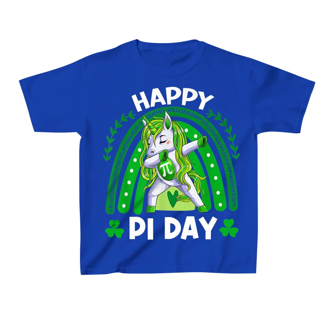 Happy Pi Day Funny Mathematic Math Teacher St. Patrick's Day T-Shirt, Kid T-Shirt and Women T-Shirt