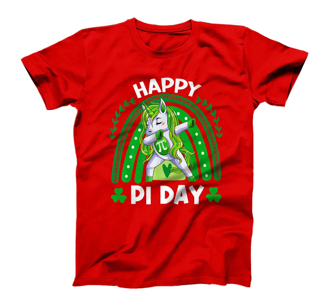 Happy Pi Day Funny Mathematic Math Teacher St. Patrick's Day T-Shirt, Kid T-Shirt and Women T-Shirt