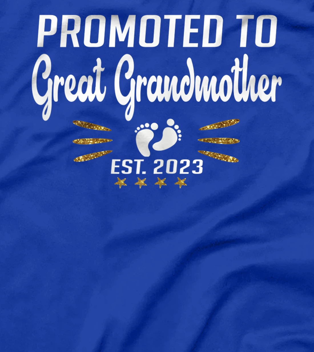 Promoted to Great Grandma 2023 - Funny Tee Pregnancy Reveal T-Shirt, Women T-Shirt