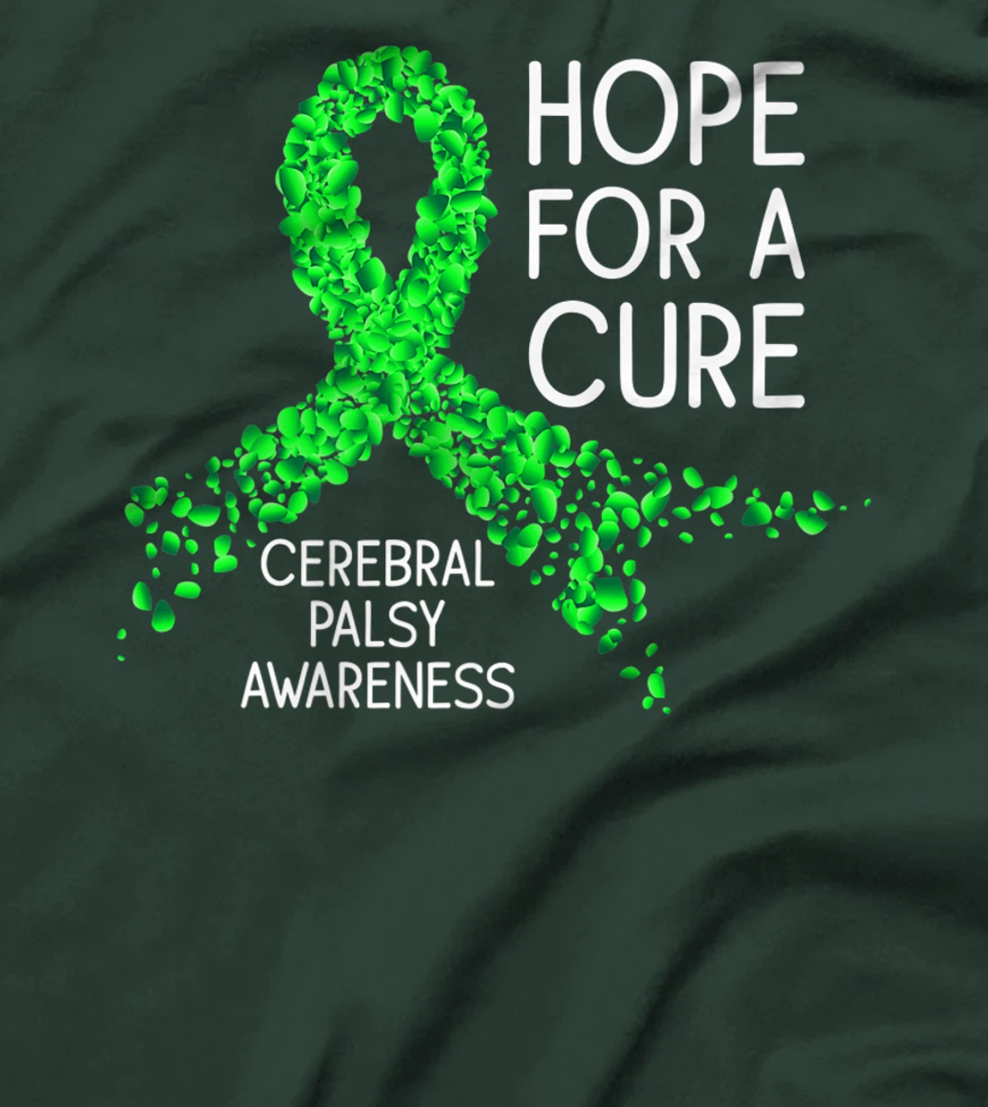 Cerebral Palsy Awareness Month Hope For A Cure Brain Damage T-Shirt, Women T-Shirt