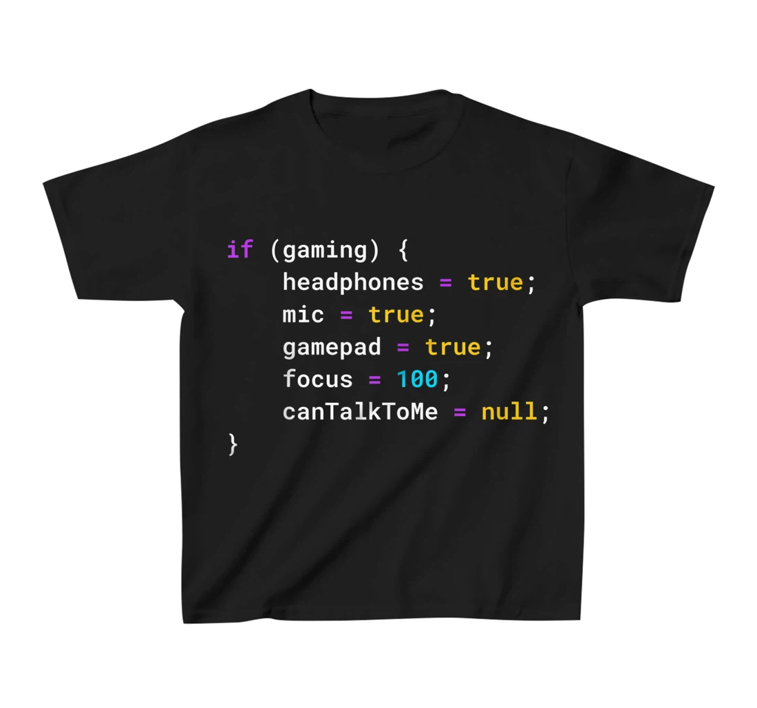Funny Java Programmer Gaming Coding Gift For Gamers T-Shirt, Kid T-Shirt and Women T-Shirt