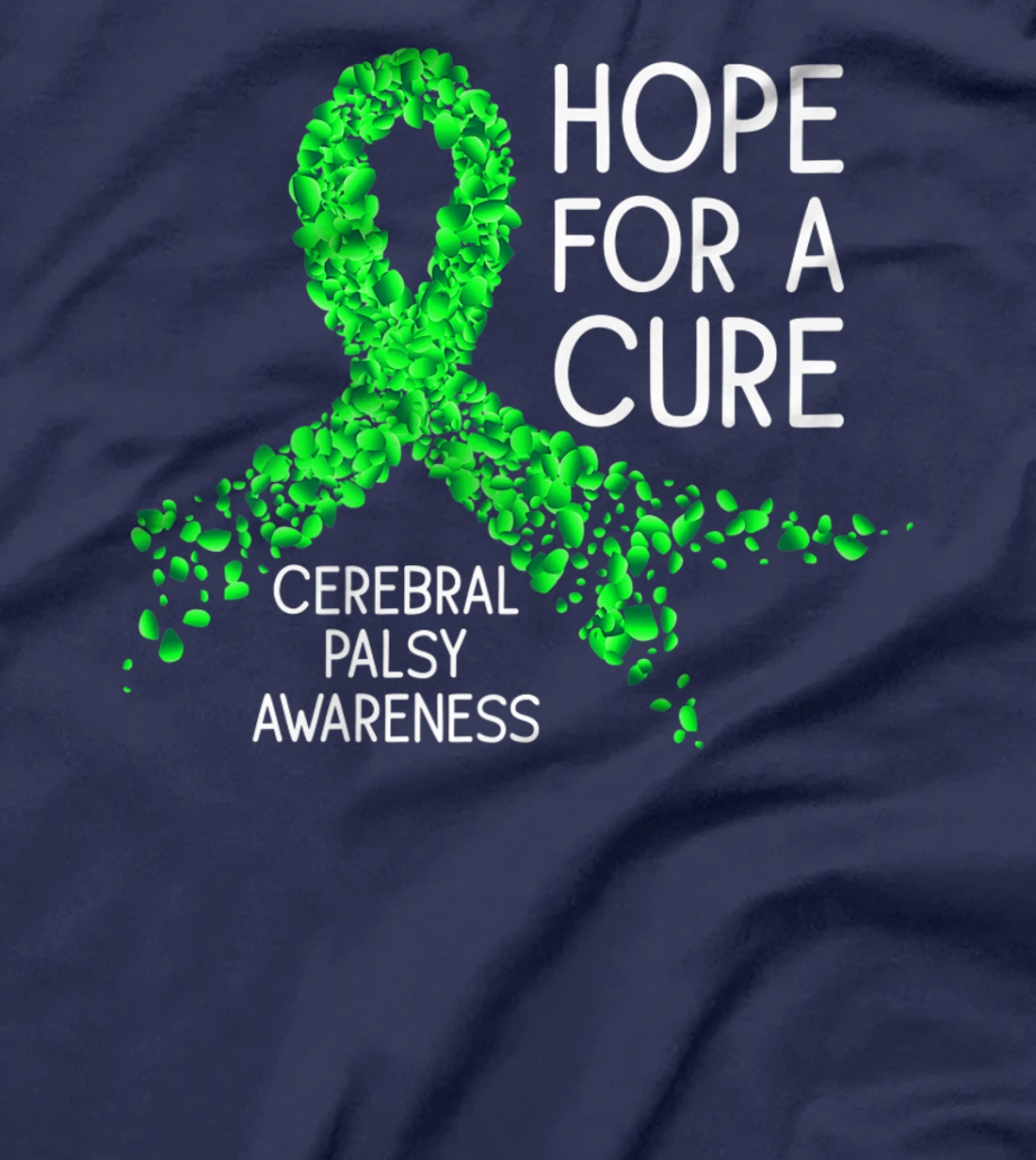 Cerebral Palsy Awareness Month Hope For A Cure Brain Damage T-Shirt, Women T-Shirt