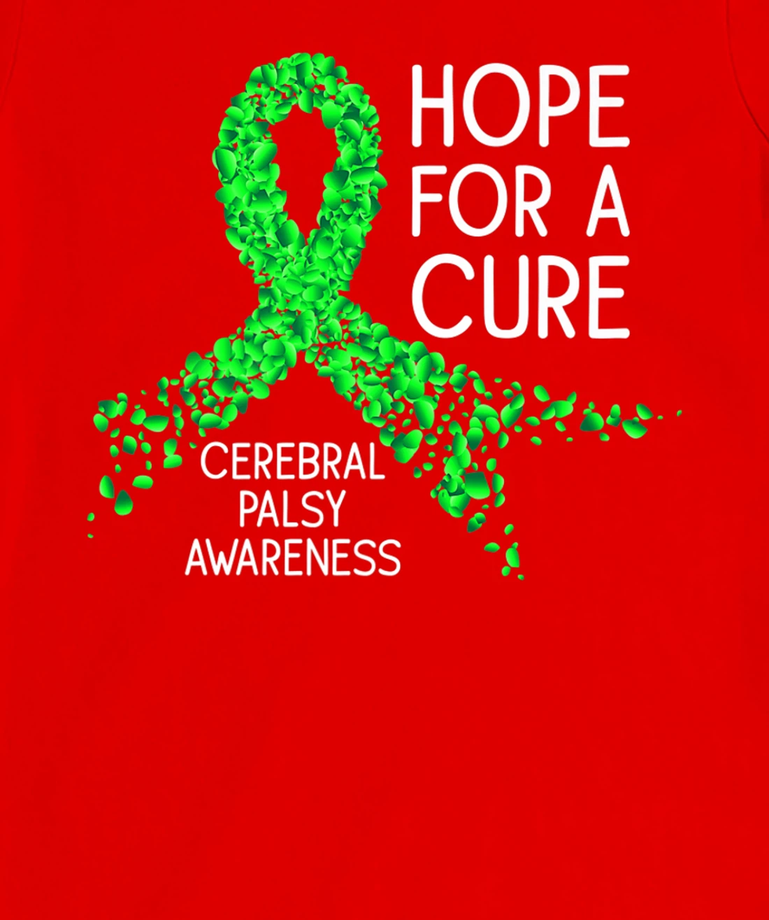 Cerebral Palsy Awareness Month Hope For A Cure Brain Damage T-Shirt, Women T-Shirt