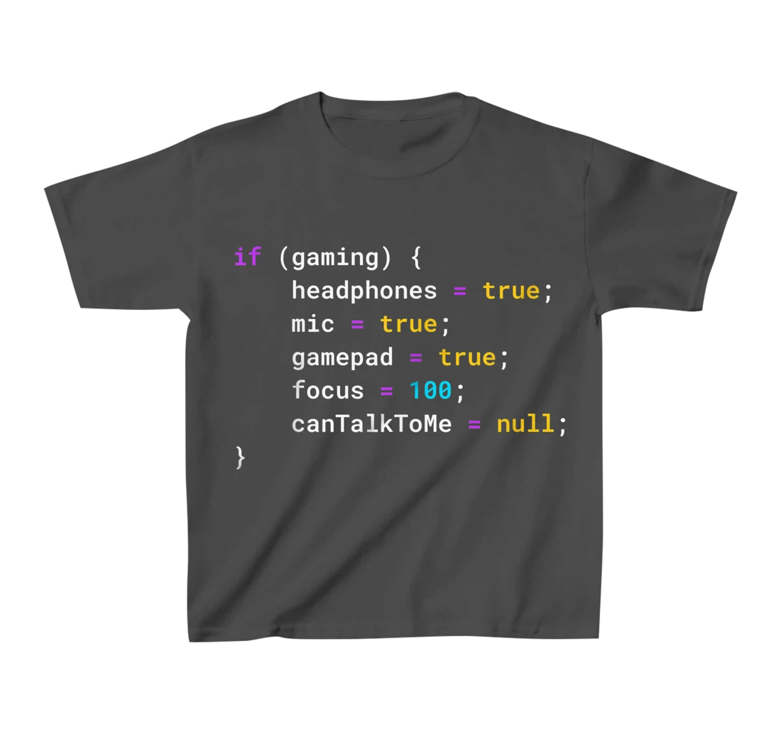 Funny Java Programmer Gaming Coding Gift For Gamers T-Shirt, Kid T-Shirt and Women T-Shirt