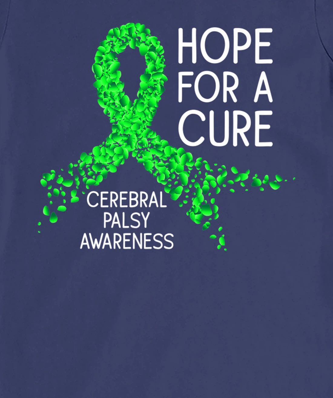 Cerebral Palsy Awareness Month Hope For A Cure Brain Damage T-Shirt, Women T-Shirt