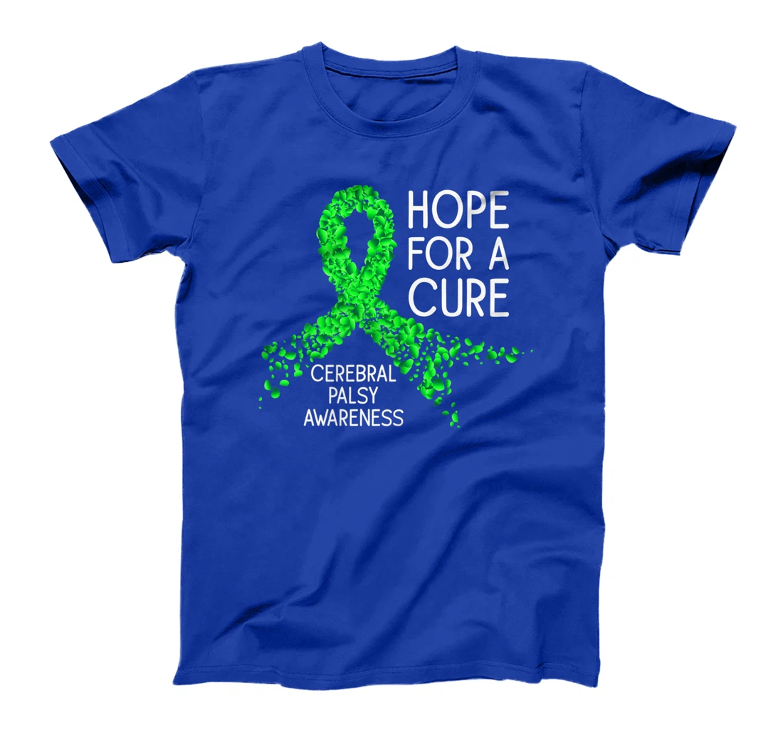 Cerebral Palsy Awareness Month Hope For A Cure Brain Damage T-Shirt, Women T-Shirt