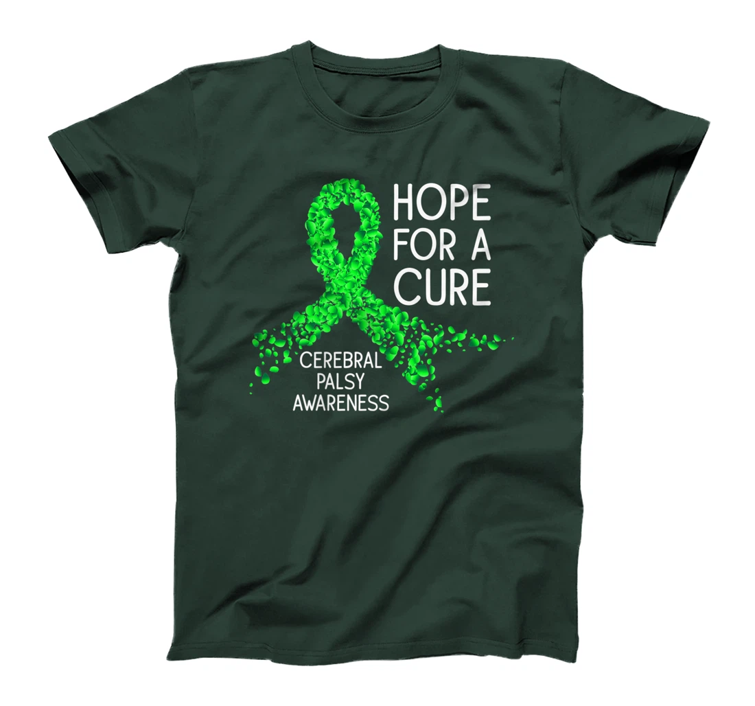 Cerebral Palsy Awareness Month Hope For A Cure Brain Damage T-Shirt, Women T-Shirt