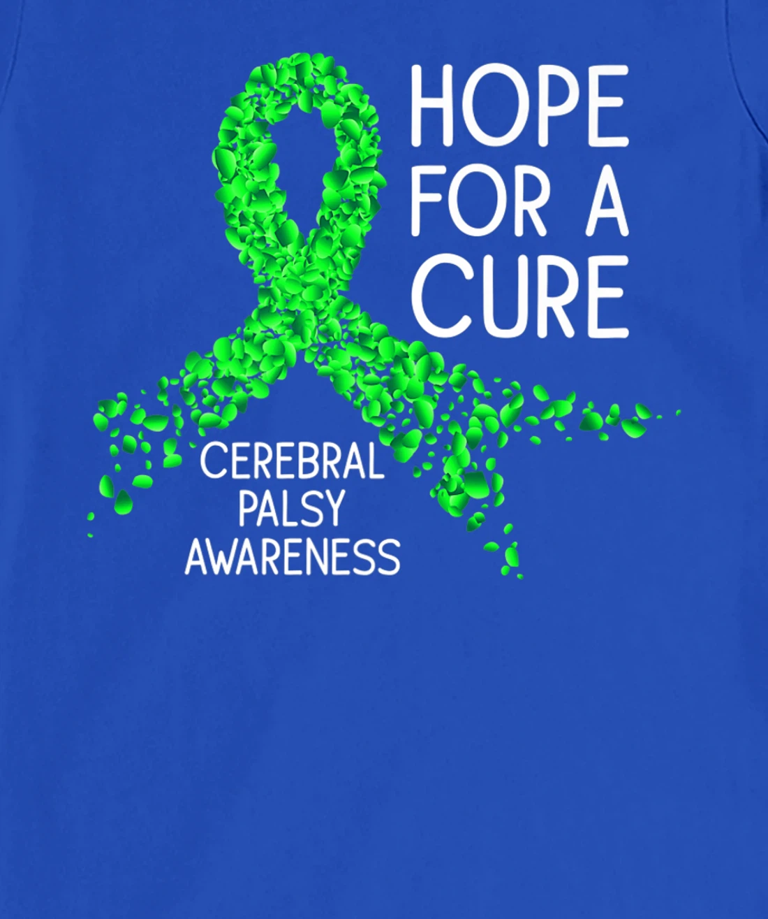 Cerebral Palsy Awareness Month Hope For A Cure Brain Damage T-Shirt, Women T-Shirt