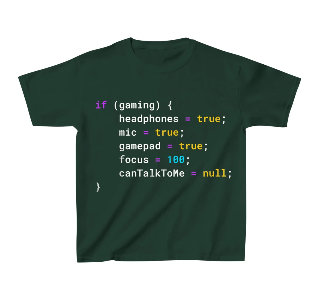 Funny Java Programmer Gaming Coding Gift For Gamers T-Shirt, Kid T-Shirt and Women T-Shirt