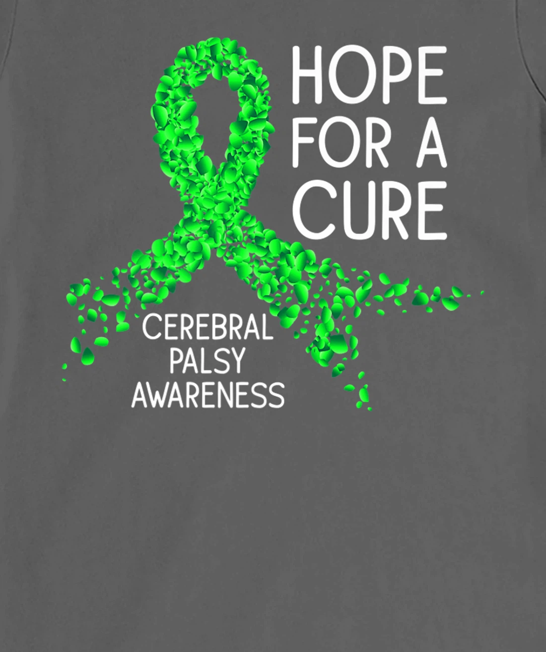 Cerebral Palsy Awareness Month Hope For A Cure Brain Damage T-Shirt, Women T-Shirt